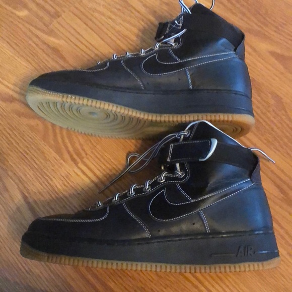Nike Air-force 1 high tops sz 9.5 - Picture 3 of 7